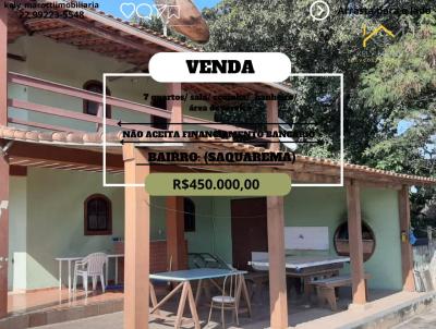 Casa para Venda, em Saquarema, bairro Centro, 7 dormitrios