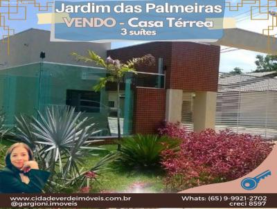 Casa em Condomnio para Venda, em Cuiab, bairro Jardim das Palmeiras, 3 dormitrios, 3 banheiros, 3 sutes, 2 vagas