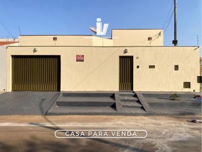 Casa para Venda, em Quirinpolis, bairro SOL NASCENTE, 3 dormitrios, 2 banheiros, 1 sute, 2 vagas