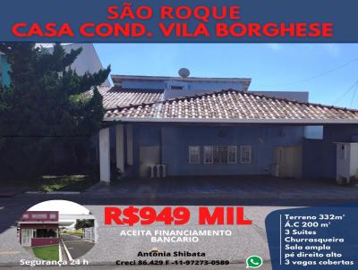 Casa em Condomnio para Venda, em So Roque, bairro Vila Mike, 3 dormitrios, 3 sutes, 2 vagas