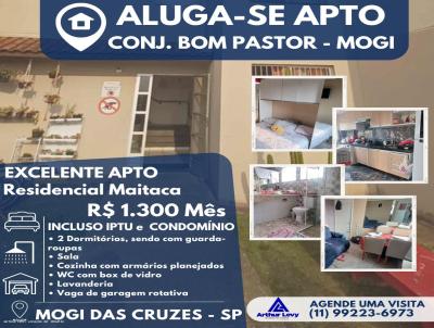 Apartamento para Locao, em Mogi das Cruzes, bairro Braz Cubas, 2 dormitrios, 1 banheiro, 1 vaga