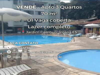 Apartamento para Venda, em Vitria, bairro Jardim Camburi, 3 dormitrios, 1 banheiro, 1 vaga