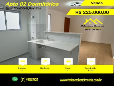 Apartamento para Venda, em Guarulhos, bairro Jardim Nova Cidade, 2 dormitrios, 1 banheiro, 1 vaga