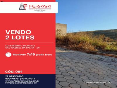 Lote para Venda, em So Gabriel da Palha, bairro Milbratz