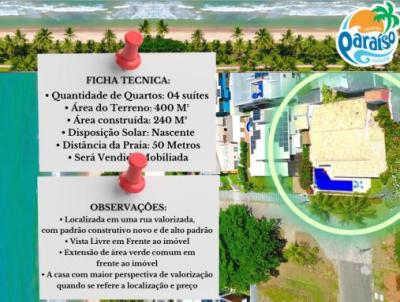 Casa em Condomnio para Venda, em Camaari, bairro Barra do Jacupe (Monte Gordo), 4 dormitrios, 5 banheiros, 4 sutes, 2 vagas