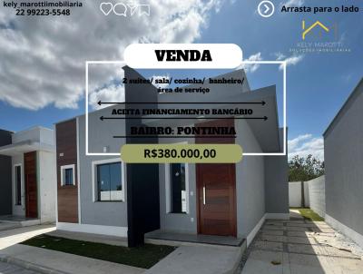 Casa para Venda, em Araruama, bairro Pontinha, 2 dormitrios, 3 banheiros, 2 sutes