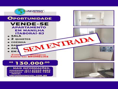 Apartamento para Venda, em Itabora, bairro Novo Horizonte (Manilha), 2 dormitrios, 1 banheiro, 1 vaga