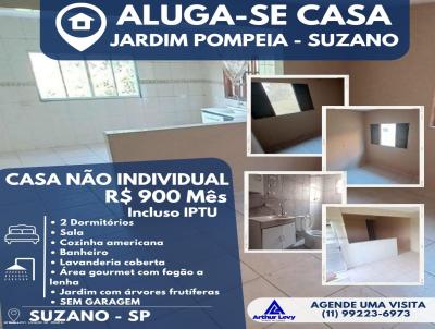 Casa para Locao, em Suzano, bairro Jardim Pompia, 2 dormitrios, 1 banheiro