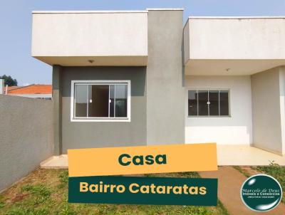 Casa para Venda, em Cascavel, bairro Cataratas, 2 dormitrios, 1 banheiro, 2 vagas