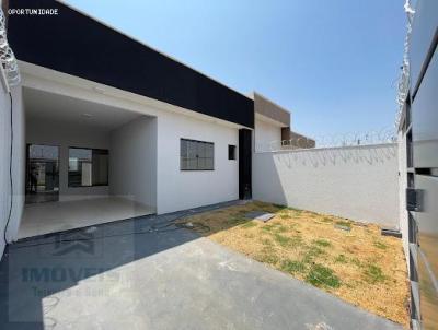 Casa para Venda, em Goinia, bairro Residencial Santa F I, 3 dormitrios, 2 banheiros, 1 sute, 2 vagas