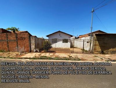 Casa para Locao, em Araguari, bairro ALVORADA