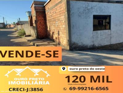 Casa para Venda, em Ouro Preto do Oeste, bairro NOVO HORIZONTE, 3 dormitrios, 2 banheiros, 1 sute