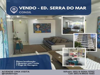 Apartamento para Venda, em Cuiab, bairro Alvorada, 3 dormitrios, 2 banheiros, 1 sute