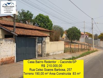 Casa para Venda, em Caconde, bairro Redentor, 3 dormitrios, 1 banheiro, 1 vaga