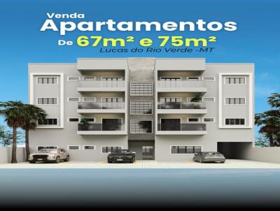 Apartamento 2 dormitrios para Venda, em Lucas do Rio Verde, bairro Menino Deus, 2 dormitrios, 1 banheiro, 1 sute, 1 vaga