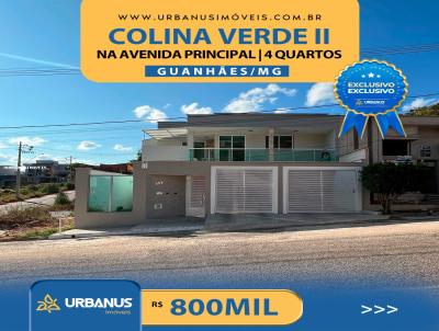 Casa para Venda, em Guanhes, bairro Colina Verde 2, 4 dormitrios, 3 banheiros, 1 sute, 2 vagas