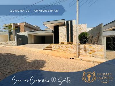 Casa em Condomnio para Venda, em RA XX guas Claras, bairro Arniqueiras, 3 dormitrios, 5 banheiros, 3 sutes, 4 vagas