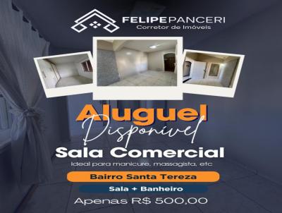 Sala Comercial para Locao, em Videira, bairro Santa Teresa, 1 banheiro