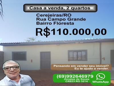 Casa para Venda, em Cerejeiras, bairro Floresta