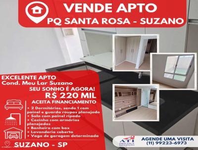 Apartamento para Venda, em Suzano, bairro Parque Santa Rosa, 2 dormitrios, 1 banheiro, 1 vaga