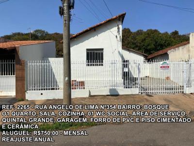 Casa para Locao, em Araguari, bairro BOSQUE