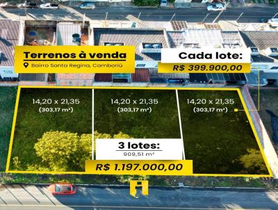 Terreno para Venda, em Cambori, bairro Santa Regina