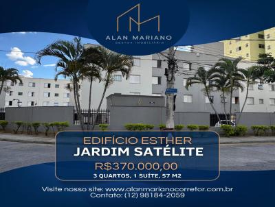 Apartamento para Venda, em So Jos dos Campos, bairro Floradas de So Jos, 3 dormitrios, 1 banheiro, 1 sute, 1 vaga