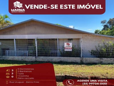 Casa para Venda, em Tenente Portela, bairro Fries, 3 dormitrios, 1 banheiro, 1 sute