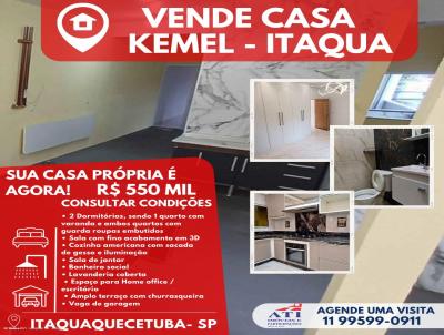 Casa para Venda, em Itaquaquecetuba, bairro Jardim Zlia, 2 dormitrios, 2 banheiros, 1 vaga