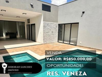 Casa em Condomnio para Venda, em Birigui, bairro Condomnio Veneza, 3 dormitrios, 4 banheiros, 3 sutes