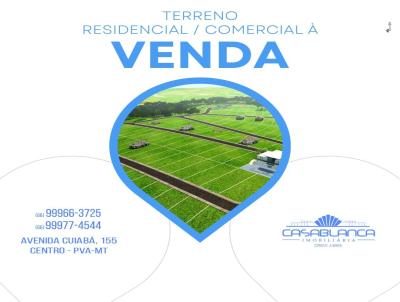 Terreno Residencial para Venda, em Primavera do Leste, bairro Vertente das guas