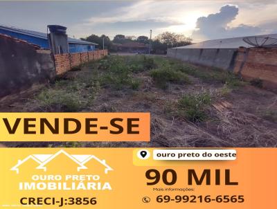 Terreno para Venda, em Ouro Preto do Oeste, bairro NOVO HORIZONTE