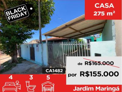 Casa para Venda, em Santo Anastcio, bairro Jardim Maring, 4 dormitrios, 3 banheiros, 5 vagas