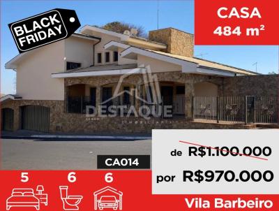 Casa para Venda, em Santo Anastcio, bairro Vila Barbeiro, 5 dormitrios, 6 banheiros, 3 sutes, 6 vagas