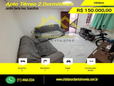 Apartamento para Venda, em Guarulhos, bairro Jardim Santa Ines, 2 dormitrios, 1 banheiro, 1 vaga