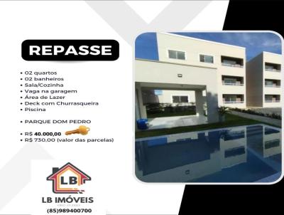 Apartamento para Venda, em Fortaleza, bairro Itaitinga, 2 dormitrios, 2 banheiros, 1 vaga