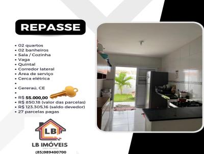 Apartamento para Venda, em Fortaleza, bairro Gerera/Repasse, 2 dormitrios, 2 banheiros, 1 vaga