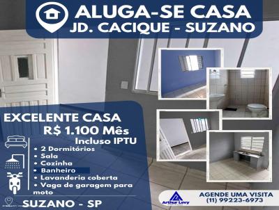 Casa para Locao, em Suzano, bairro Jardim Luella, 2 dormitrios, 1 banheiro, 1 vaga