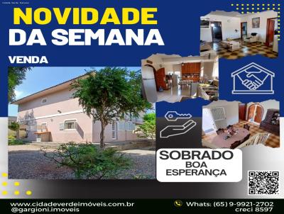 Sobrado para Venda, em Cuiab, bairro Boa Esperana, 5 dormitrios, 3 banheiros, 2 sutes, 4 vagas