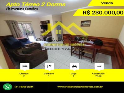 Apartamento para Venda, em Guarulhos, bairro Vila Imaculada, 2 dormitrios, 1 banheiro, 1 vaga