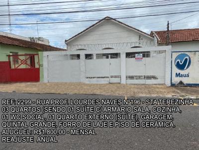 Casa para Locao, em Araguari, bairro SANTA TEREZINHA