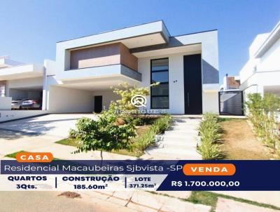 Casa para Venda, em So Joo da Boa Vista, bairro Residencial das Macaubeiras, 3 dormitrios, 2 banheiros, 3 sutes, 2 vagas