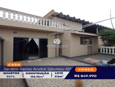 Casa para Venda, em So Joo da Boa Vista, bairro Jardim Santo Andr, 3 dormitrios, 2 banheiros, 2 vagas