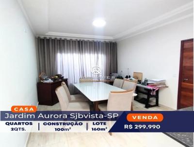 Casa para Venda, em So Joo da Boa Vista, bairro Jardim Aurora, 2 dormitrios, 1 banheiro, 2 vagas