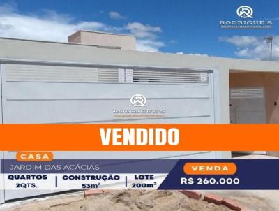 Casa para Venda, em So Joo da Boa Vista, bairro Jardim das Accias, 2 dormitrios, 1 banheiro, 2 vagas