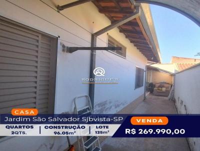 Casa para Venda, em So Joo da Boa Vista, bairro Jardim So Salvador, 2 dormitrios, 1 banheiro, 2 vagas