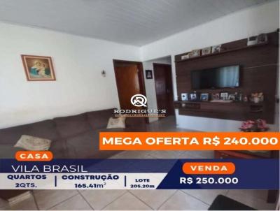 Casa para Venda, em So Joo da Boa Vista, bairro Vila Brasil, 2 dormitrios, 1 banheiro, 1 vaga