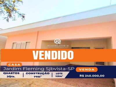 Casa para Venda, em So Joo da Boa Vista, bairro Jardim Fleming, 2 dormitrios, 1 banheiro, 1 vaga