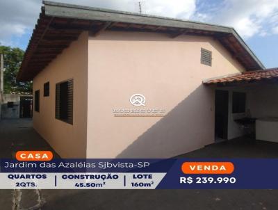 Casa para Venda, em So Joo da Boa Vista, bairro Jardim das Azalias, 2 dormitrios, 1 banheiro, 3 vagas