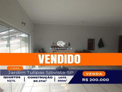 Casa para Venda, em So Joo da Boa Vista, bairro Jardim Tulipas, 1 dormitrio, 1 banheiro, 5 vagas